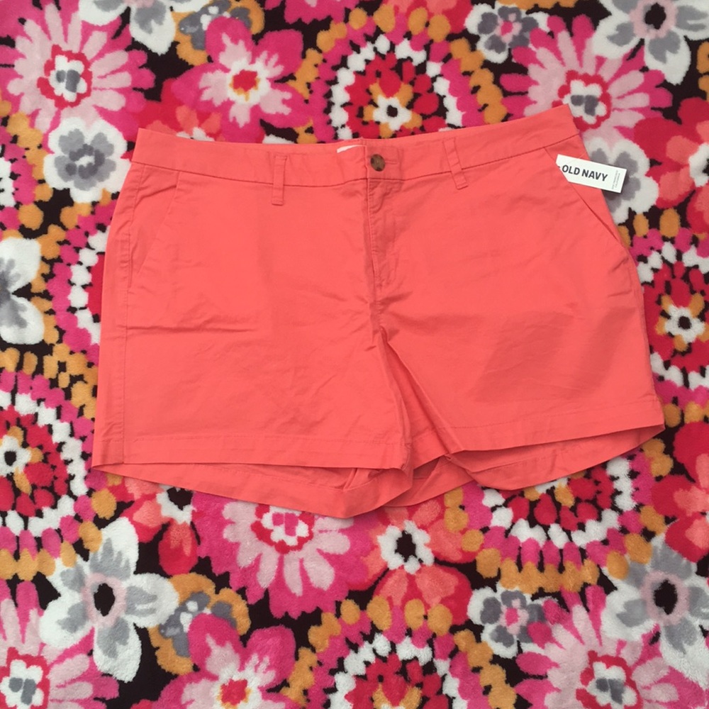 NWT OLD NAVY SHORTS-CORAL